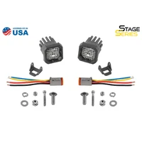 Stage Series C1R White Flood Standard LED Pod (pair)