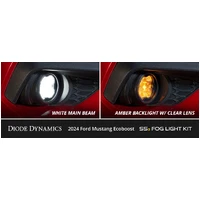 SS3 Add-On Fog Lamp Kit for 2024 Ford Mustang GT White Pro
