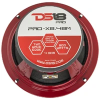 PRO-X 8 Inch Mid-Range Loudspeaker W/ Bullet 550 Watts 4-Ohm