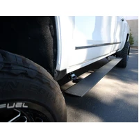 15-19 Chevy Silverado 25/3500HD CC Dsl 4dr VoltStep Electric Running Board Kit - Tex. Blk