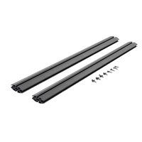 Universal XRS 49 3/4 Cross Rail Accessory Set - Tex. Black