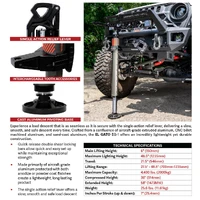 Xventure Gear EG1 El Gato Hydraulic Jack - Graphite