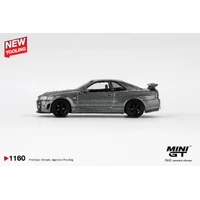 1:64 Nissan Skyline GT-R Dark Metal Gray NISMO BNR34 CRS Version