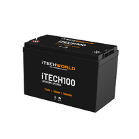 200Ah Control Hub Kit with 2 x iTECH100Ah Lithium