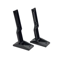 Jeep TJ Tailgate Hinge Pair 97-06 Wrangler TJ Powdercoat Black