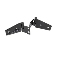 Jeep JK Hood Hinge Pair 07-18 Wrangler JK Powdercoat Black
