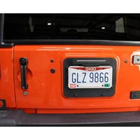 Jeep JK Tailgate Plug (set) 07-18 Wrangler JK Powdercoat Black