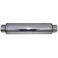 Replaces all 30 overall length mufflers Muffler 4 Inlet /Outlet 24 Body 30 Overall T304