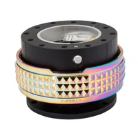Quick Release Kit - Pyramid Edition - Black Body / Neochrome Pyramid Ring
