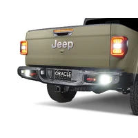 Jeep Gladiator JT Rear Bumper LED Reverse Lights w/ Plug & Play Harness - 6000K