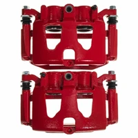 13-22 Ford F-250/F-350 Super Duty Rear Red Caliper Pair w/ Brkt