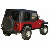 1997-2006 Jeep Wrangler(TJ) OEM Replacement Top - Black Diamond - 912835