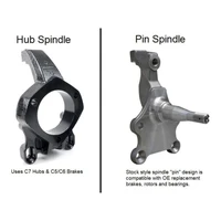 67-69 Chevy Camaro Front Subframe w/ Hub Spindles