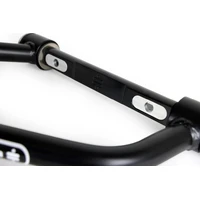 Front Upper Strongarms For 1967-1969 Camaro and Firebird Pair Of Tubular Control Arms W/ Standard Height Ball Joints Cross Shafts Caster Slugs