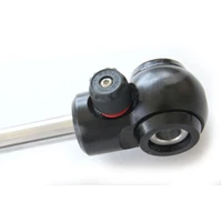 Rear HQ Shock Absorber W/ 8.35 Inch Stroke W/ Eye/Eye Mounting 1 Rebound Adjustable Shock W/ 1/2 Inch And 5/8 Inch I.D Bushing Sleeves 14.15 Inch X