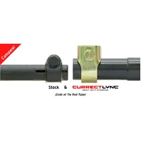 Currectlync Steering System 97-06 Wrangler TJ and LJ Unlimited/XJ/MJ Bolt-On Includes 1 1/4 Inch Diameter Tie Rod/Forged Drag Link HD Steering