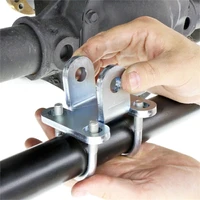 Currectlync Steering System 07-18 Wrangler JK w/Flipped Drag Link 1 1/2 Inch Diameter Tube Tie Rod/Forged Drag Link/Forged Tie Rod Ends Premium Jam