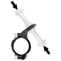 Currectlync Steering Stabilizer Shock Tie Rod Clamp Kit Forged Chromoly Jeep JL/JT/JK