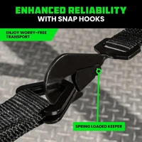 Heavy Duty Vehicle Tie Down Kit (Snap Hook)