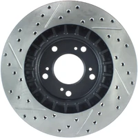 00-09 S2000 Slotted & Drilled Left Front Rotor
