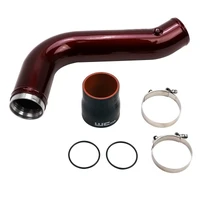 17-19 Chevrolet 6.6L L5P Duramax Passenger Side 3.5in Intercooler Pipe - Gloss Black