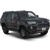 Sure-Grip Aluminum Running Boards 72 in - Black