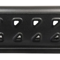 15-19 Chevy Silverado 2500/3500 Crew Cab (Excl. Diesel) Outlaw Running Boards - Text. Blk