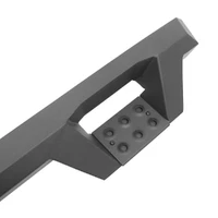 10-18 Dodge Ram Crew Cab 5ft & 6ft Bed HDX Drop Wheel-To-Wheel Nerf Step Bars - Text. Blk