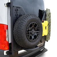 19-24 Mercedes-Benz Sprinter Accessory Carrier For XTS - Rear Driver Side - Textured Black