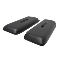 18-20 Jeep Wrangler JL 2dr LED Hood Scoops - Textured Black