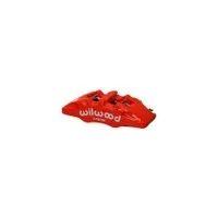 Caliper-Forged Dynapro 6 5.25in Mount-Red-L/H 1.62/1.38in/1.38in Pistons 1.10in Disc