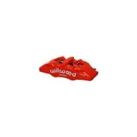 Caliper-Forged Dynapro 6 5.25in Mount-Red-R/H 1.62/1.12/1.12in Pistons 0.81in Disc