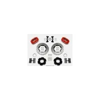 Forged Dynalite Front Hat Kit 11.00in Drilled Red 95-05 Miata