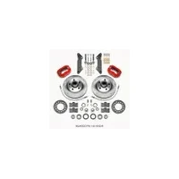 Forged Dynalite-M Front Kit 11.88in 1 PC Rotor&Hub Red Cadillac 1957-60