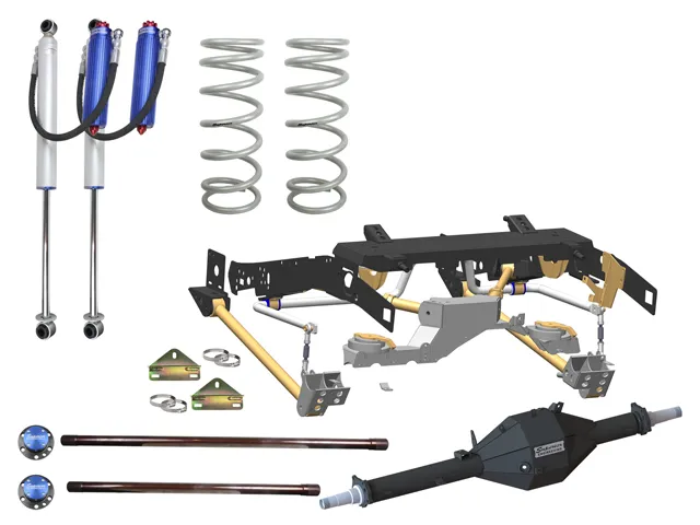 Superior Weld In Coil Conversion Kit with Shock Absorbers & Coil Springs Render