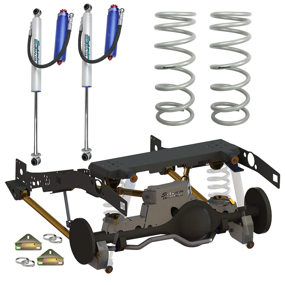 Superior Weld In Coil Conversion Kit with Shock Absorbers & Coil Springs Render