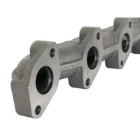 BladeRunner Ported Ductile Iron Exhaust Manifold 08-10 Ford Diesel Trucks V8 6.4L