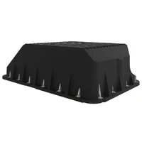 Transmission Pan (Black); Ford Diesel Trucks 03-10 V8-6.0/6.4L
