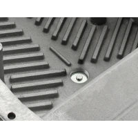 Power Transmission Pan Black Machined 09-14 Ford 6R80 F-150 Trucks