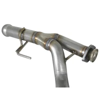 POWER Twisted Steel Y-Pipe 2-1/4in 409 SS Exhaust System 2018 Jeep Wrangler (JL) V6-3.6L