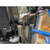 Rebel Series 3in 304 SS Cat-Back Exhaust Side Exit w/ Black Tips (Ranger 19-20)