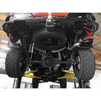 Vulcan Series 3in 304SS Exhaust Cat-Back w/Blk Tip 2019 GM Silverado/Sierra 1500 L4-2.7L