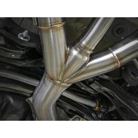Takeda 3in 304 SS Cat-Back Exhaust w/ Blue Flame Tips (Civic Type R 17+)