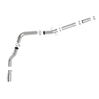 LARGE BORE HD 5in 409-SS DPF-Back Exhaust w/Pol Tip 19-20 Ram Diesel Trucks L6-6.7L