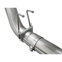 MACHForce XP Exhaust 5in DPF-Back Stainless Steel Exht 2015 Ford Turbo Diesel V8 6.7L Black Tip