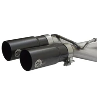 Rebel Exhausts Cat-Back SS V8 4.6// Black Tips (F-150 04-08)