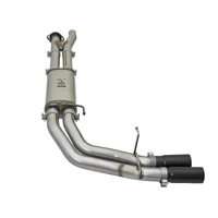 POWER Rebel Series 3in 409 SS Cat Back Exhaust w/ Black Tips (F-150 Raptor 17)