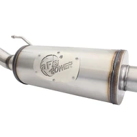 MACHForce XP 2-1/2in SS-409 Cat-Back Exhausts w/ 18in Muffler (Wrangler 07-17)