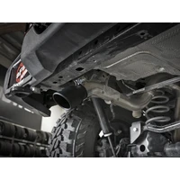 MACH Force-Xp Axle-Back Hi-Tuck Exhaust System w/Black Tip (Wrangler 18-19)