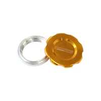 2.5" Low Profile Billet Aluminium Filler Cap and Bung - Blue